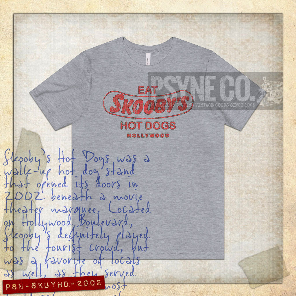 Skooby’s Hot Dogs 2002 Vintage Men's T-Shirt