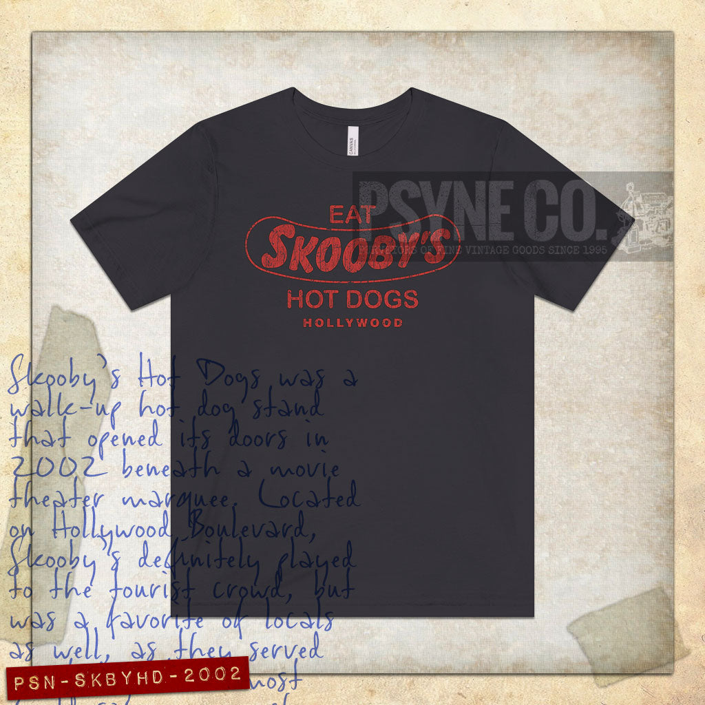 Skooby’s Hot Dogs 2002 Vintage Men's T-Shirt
