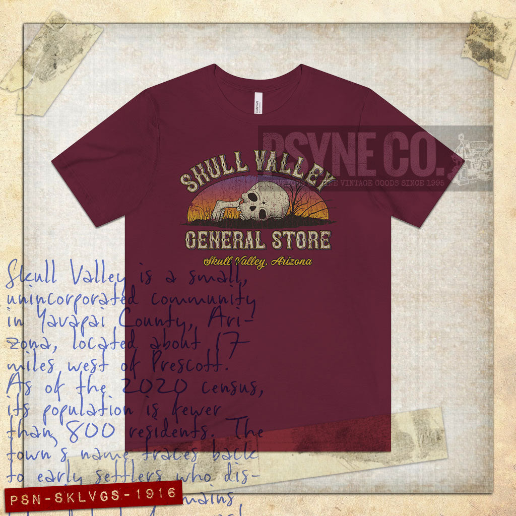 Skull Valley General Store 1916 Vintage Men's T-Shirt