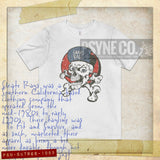 Skate Rags Skull and Crossbones 1985 Vintage Men's T-Shirt