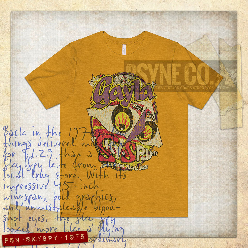 Sky Spy 1975 Vintage Men’s T-Shirt