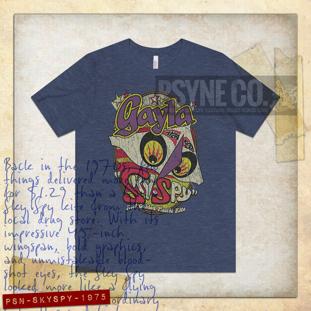 Sky Spy 1975 Vintage Men’s T-Shirt