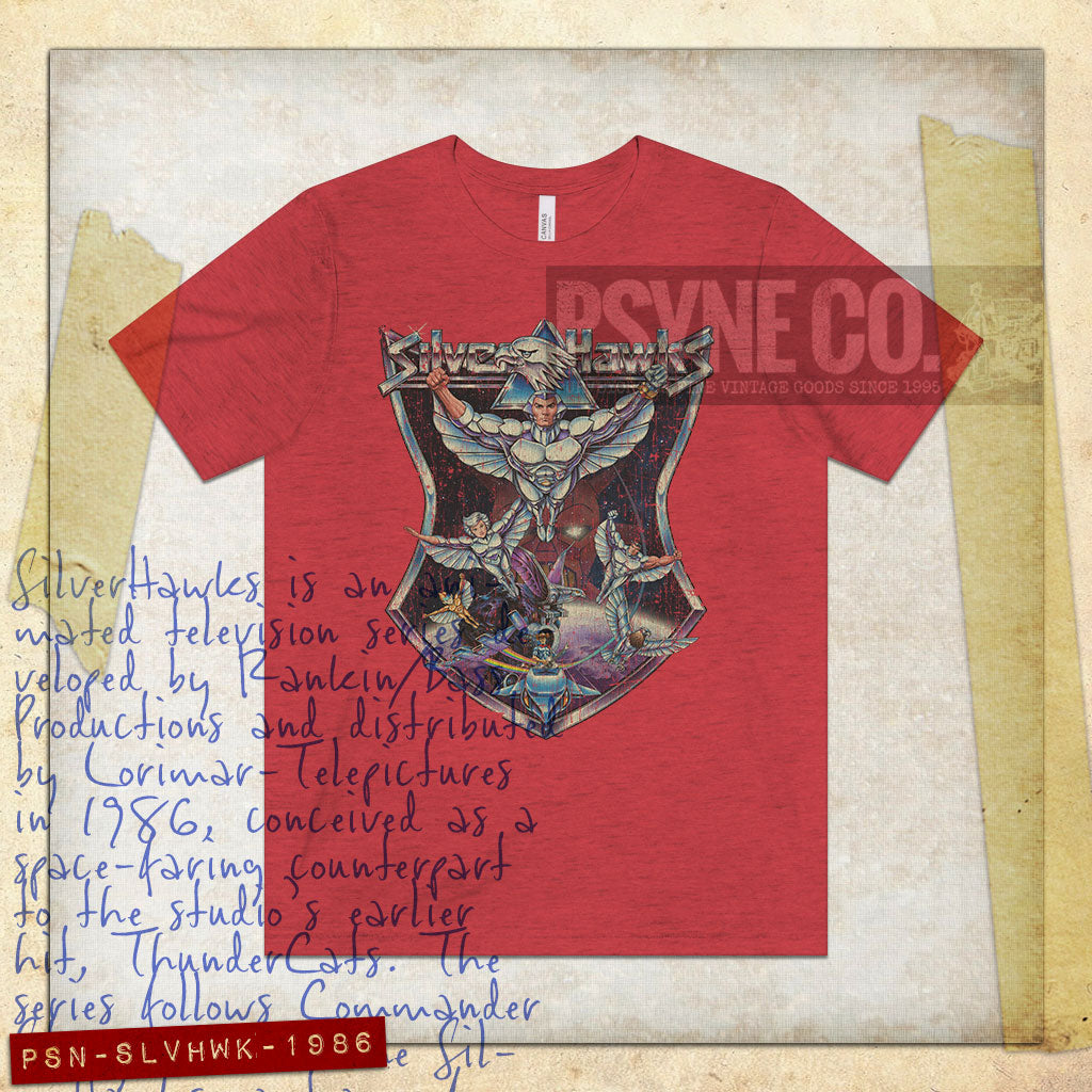 SilverHawks 1986 Vintage Men's T-Shirt