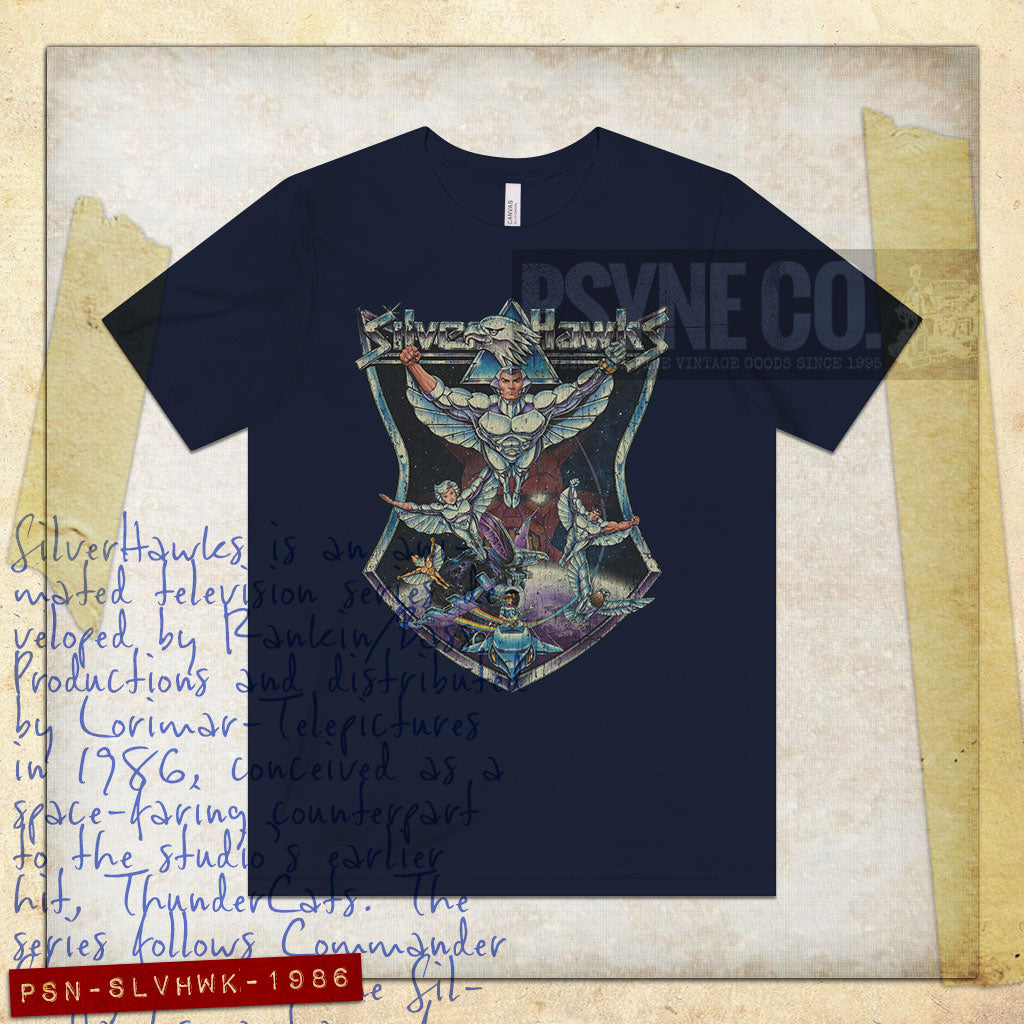 SilverHawks 1986 Vintage Men's T-Shirt