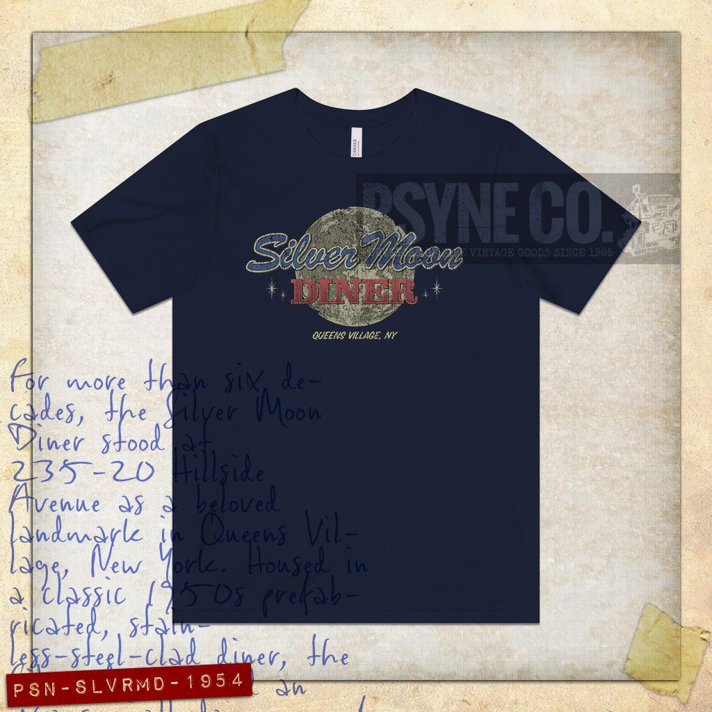 Silver Moon Diner 1954 Vintage Men's T-Shirt