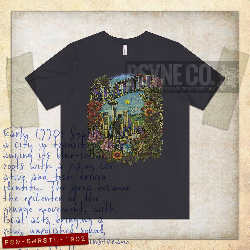 Summer in Seattle 1992 Vintage Men's T-Shirt