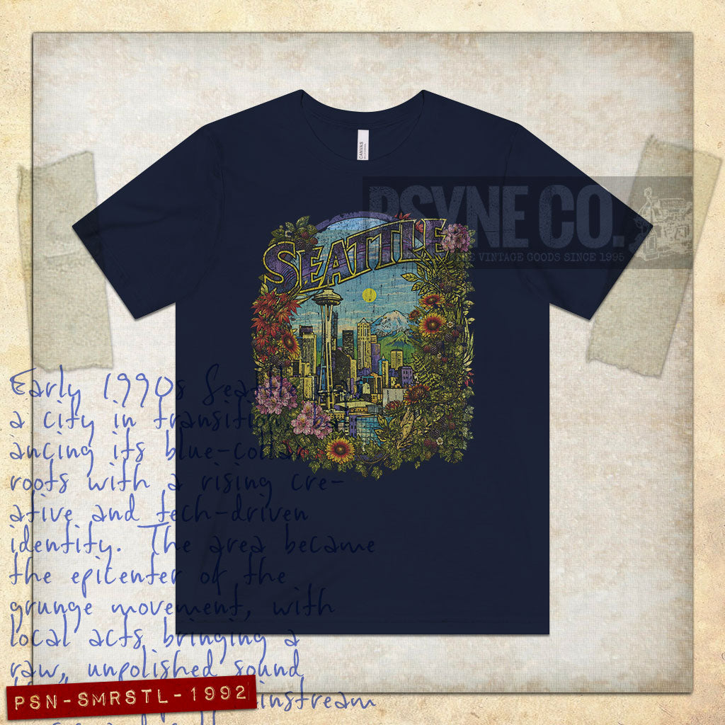 Summer in Seattle 1992 Vintage Men's T-Shirt