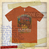 Send More Tourists Glacier National Park Montana 1992 Vintage Men's T-Shirt