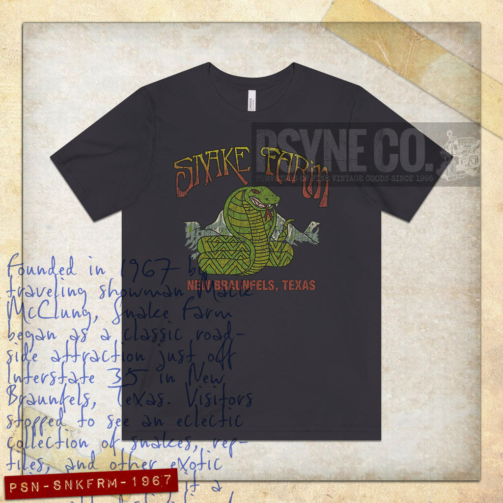 Snake Farm 1967 Vintage Men's T-Shirt