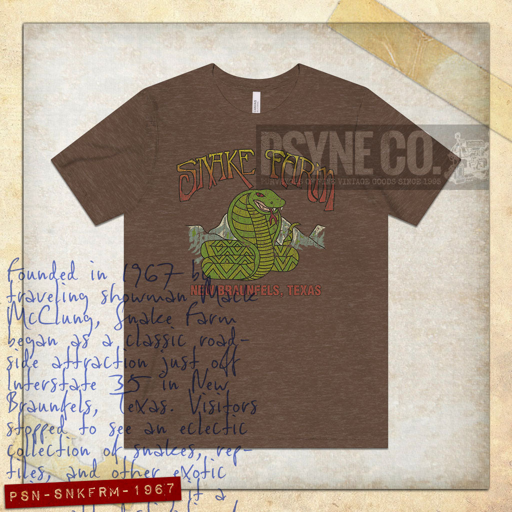 Snake Farm 1967 Vintage Men's T-Shirt