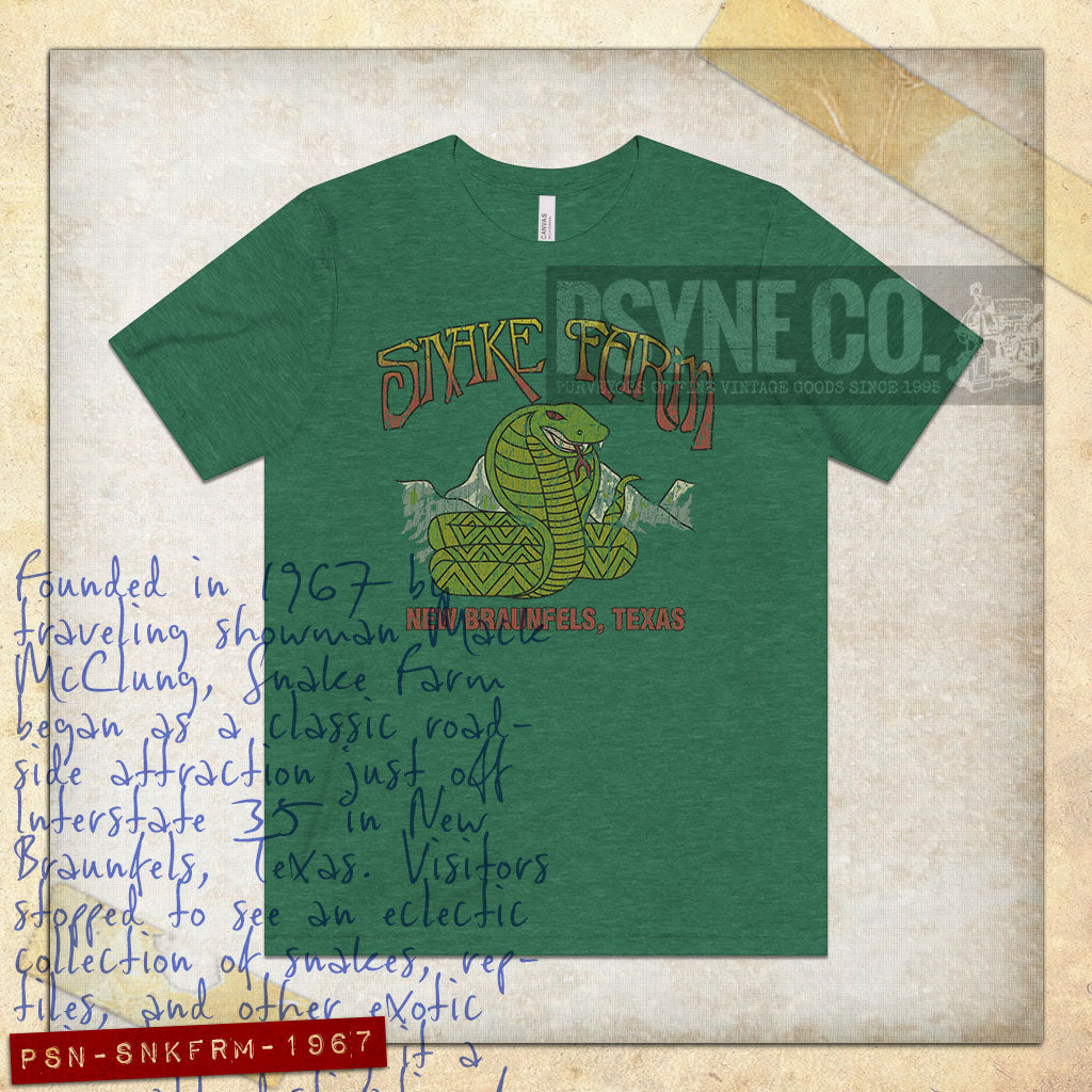 Snake Farm 1967 Vintage Men's T-Shirt