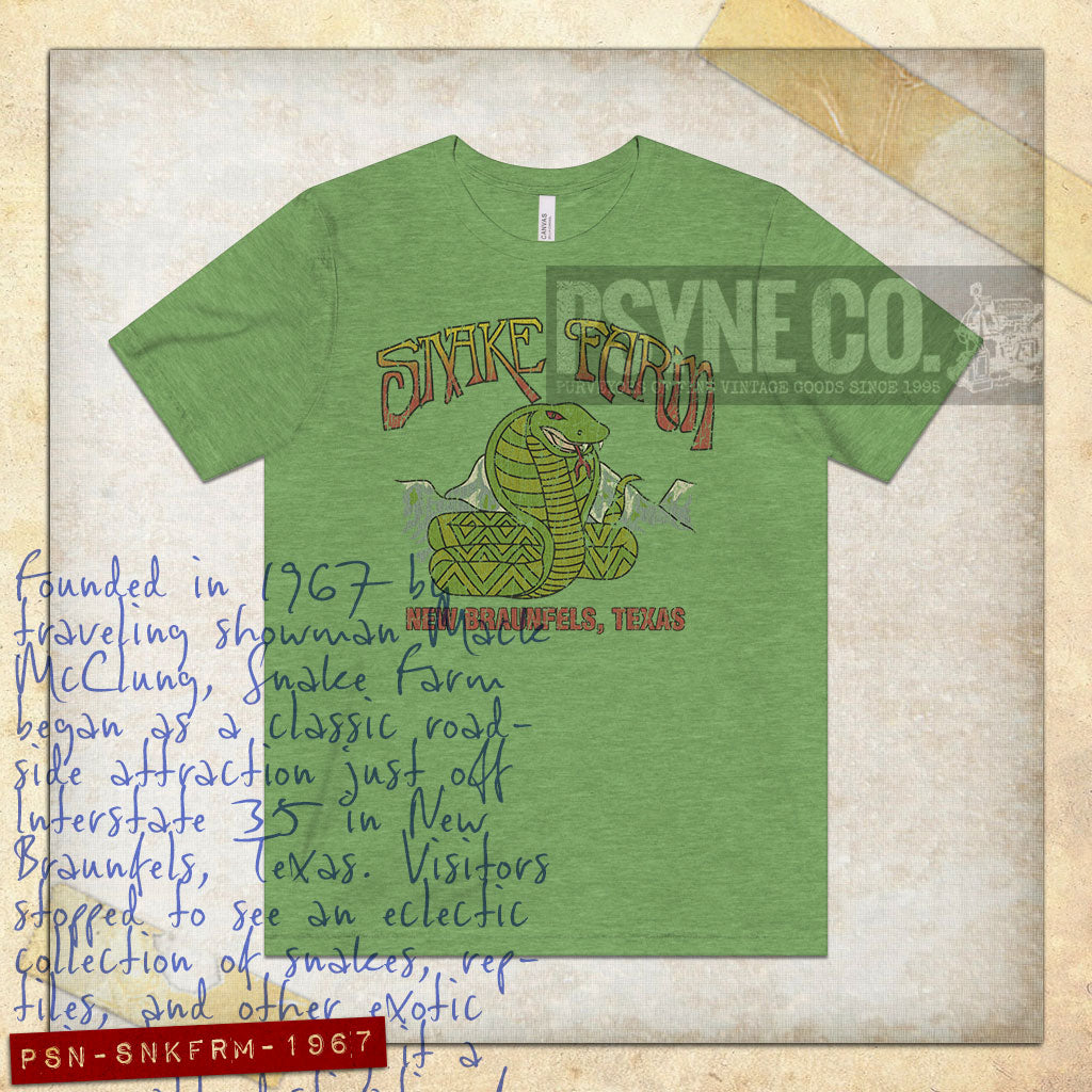Snake Farm 1967 Vintage Men's T-Shirt