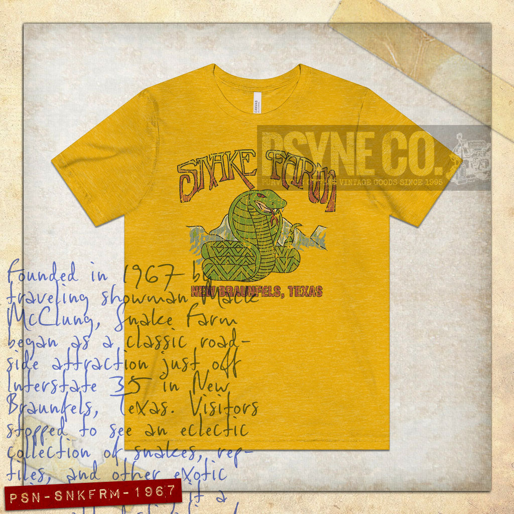 Snake Farm 1967 Vintage Men's T-Shirt
