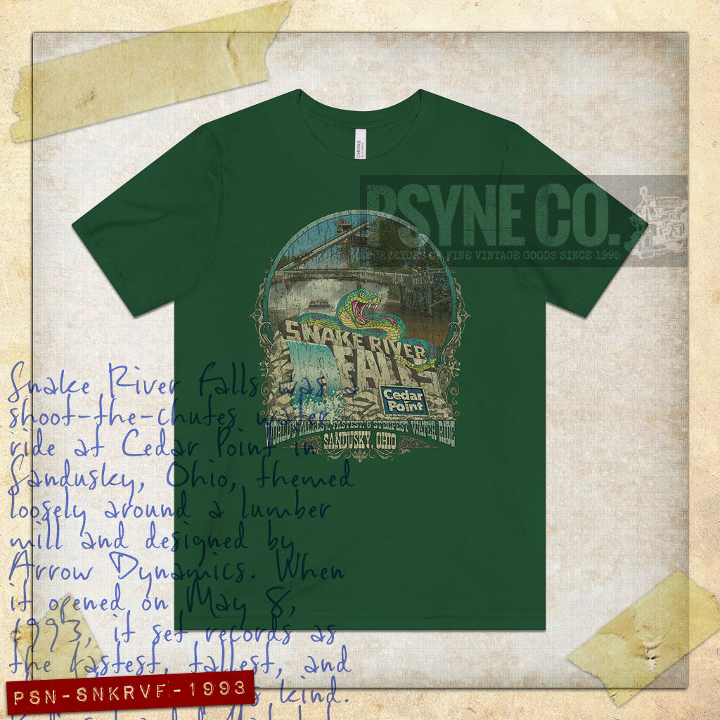 Snake River Falls 1993 Vintage Men's T-Shirt