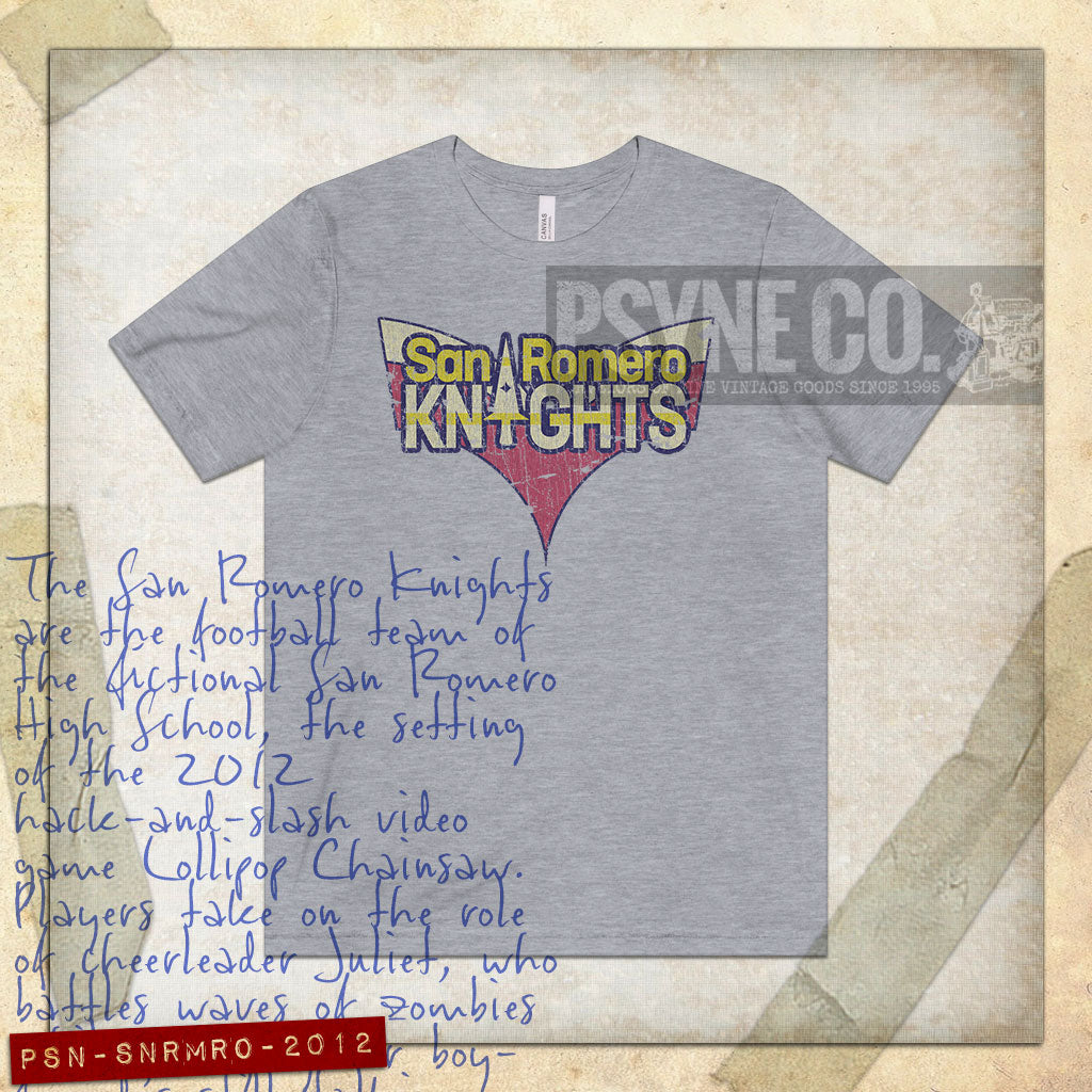 San Romero Knights 2012 Vintage Men's T-Shirt