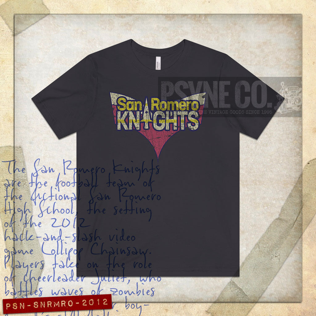 San Romero Knights 2012 Vintage Men's T-Shirt