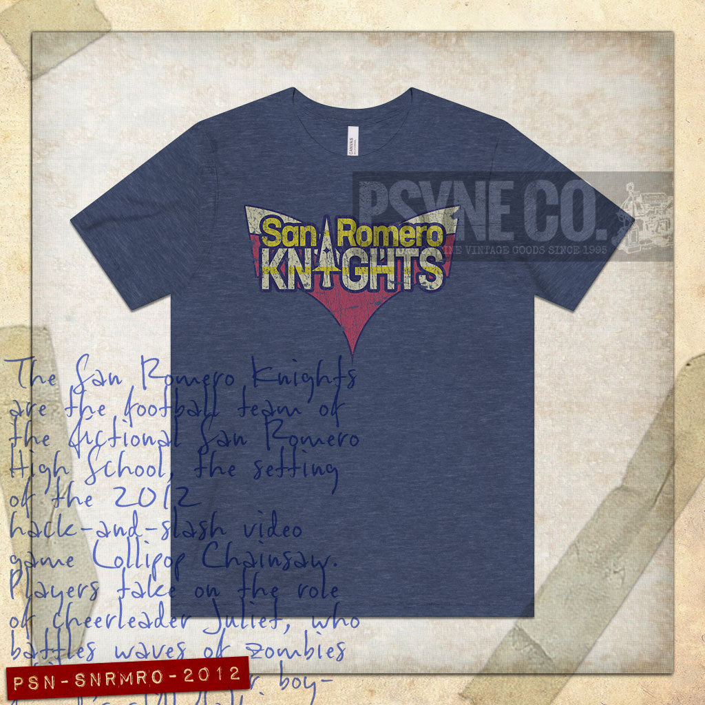 San Romero Knights 2012 Vintage Men's T-Shirt