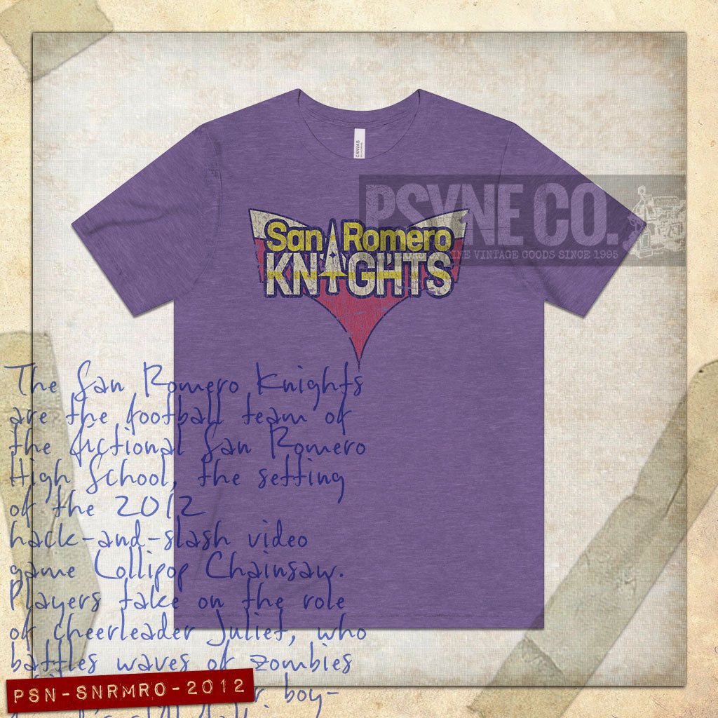 San Romero Knights 2012 Vintage Men's T-Shirt