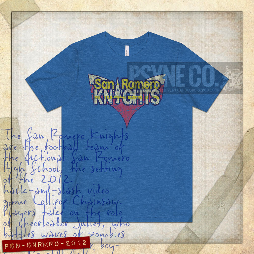 San Romero Knights 2012 Vintage Men's T-Shirt