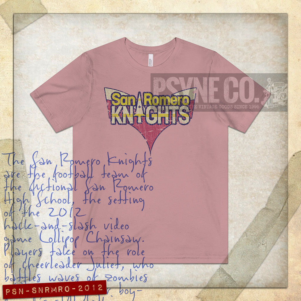 San Romero Knights 2012 Vintage Men's T-Shirt