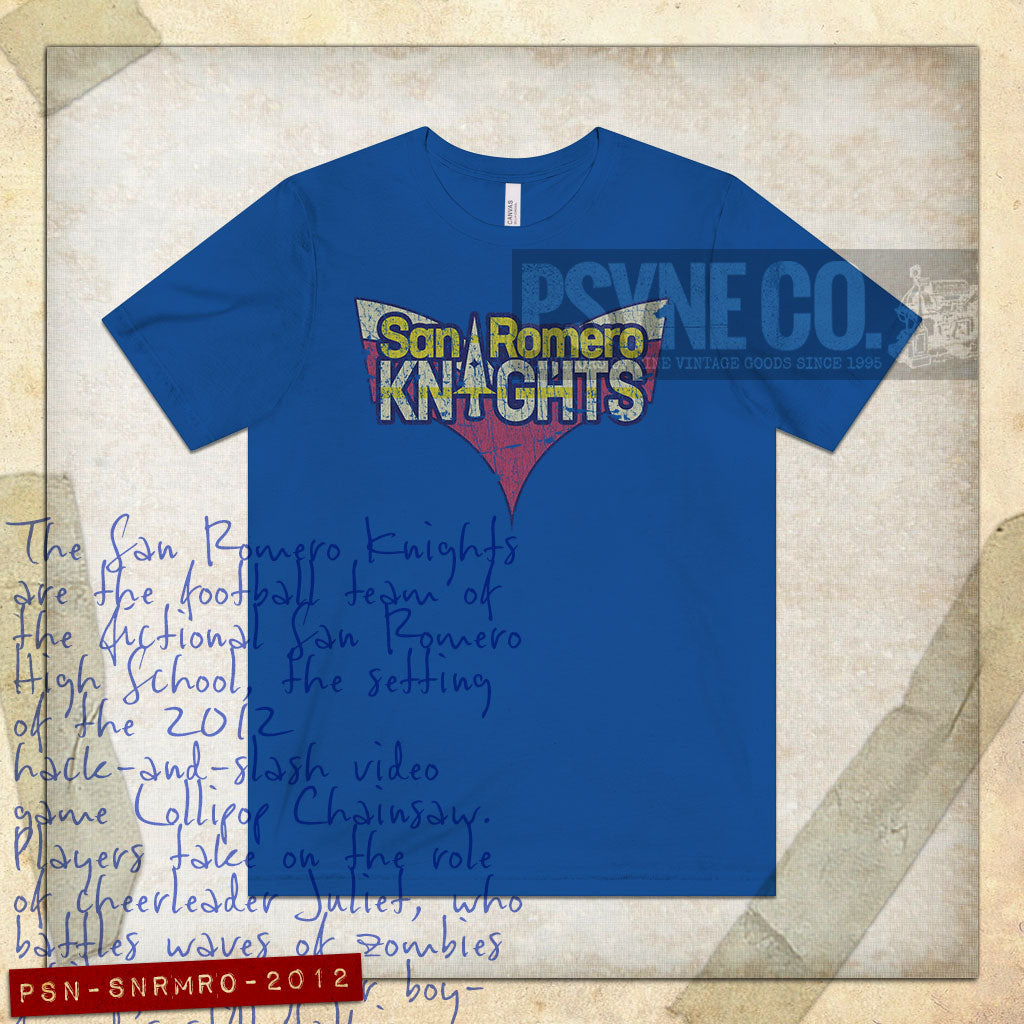 San Romero Knights 2012 Vintage Men's T-Shirt