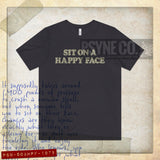 Sit on a Happy Face 1975 Vintage Men's T-Shirt