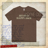 Sit on a Happy Face 1975 Vintage Men's T-Shirt