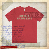 Sit on a Happy Face 1975 Vintage Men's T-Shirt