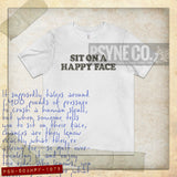 Sit on a Happy Face 1975 Vintage Men's T-Shirt