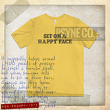 Sit on a Happy Face 1975 Vintage Men's T-Shirt