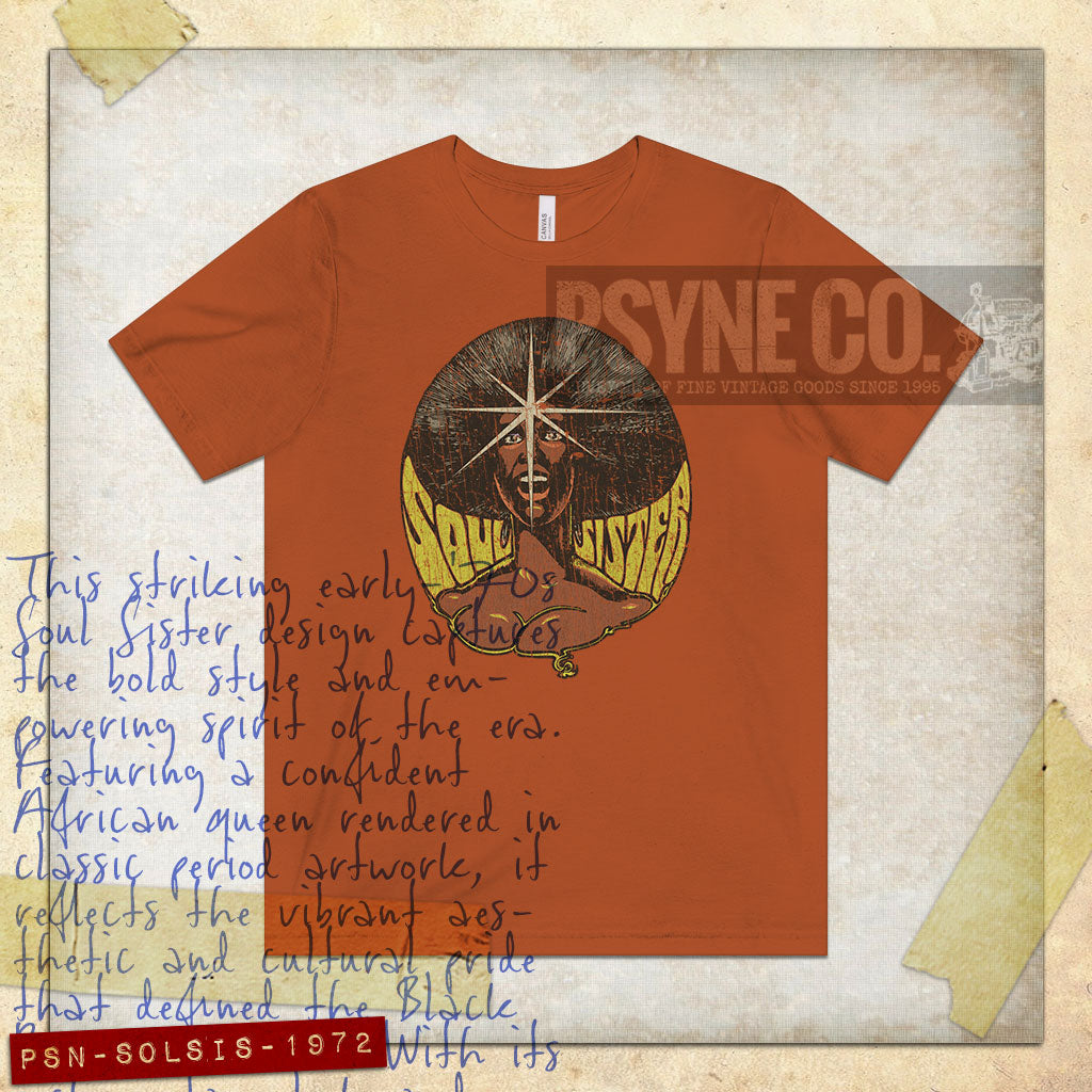 Soul Sister 1972 Vintage Men’s T-Shirt