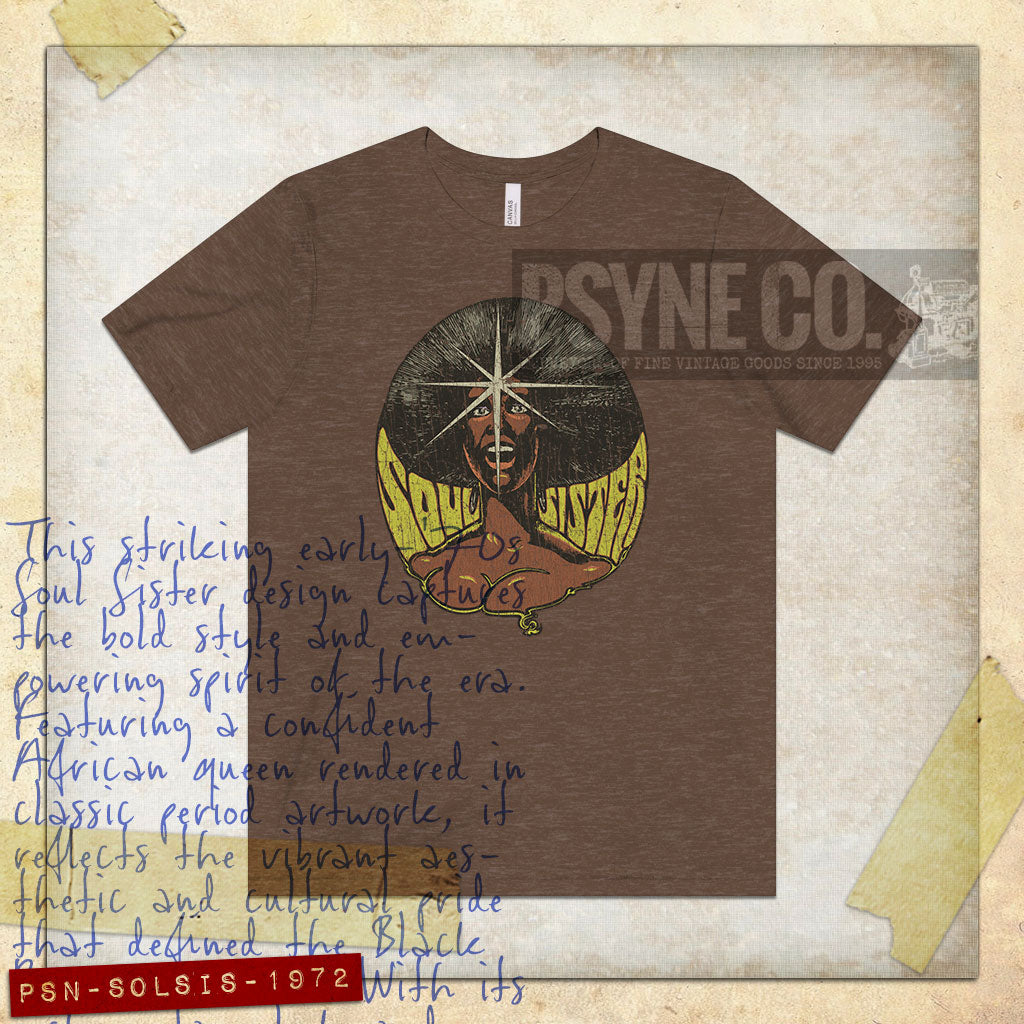 Soul Sister 1972 Vintage Men’s T-Shirt