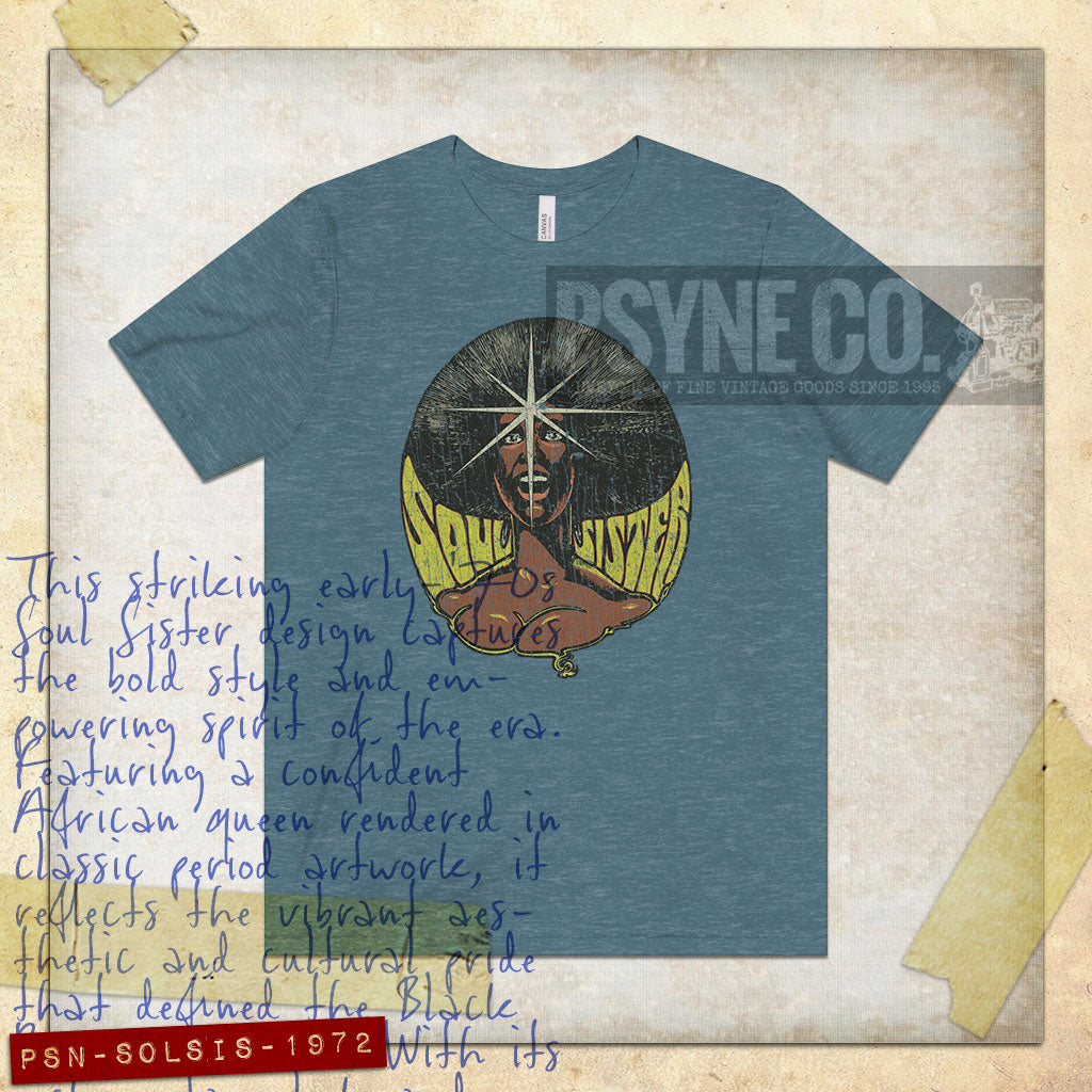 Soul Sister 1972 Vintage Men’s T-Shirt
