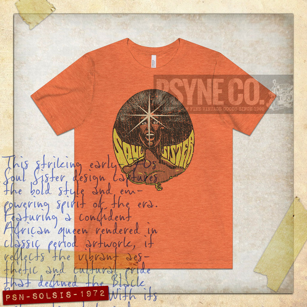Soul Sister 1972 Vintage Men’s T-Shirt