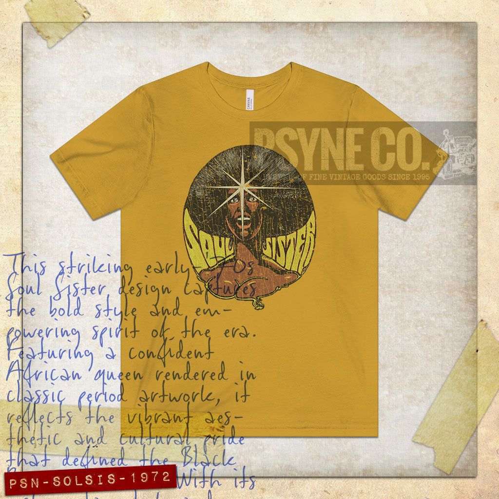 Soul Sister 1972 Vintage Men’s T-Shirt