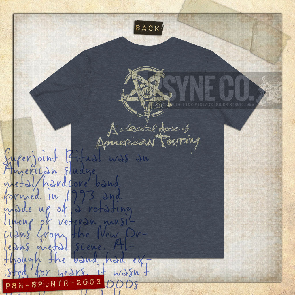 Superjoint Ritual Lethal Dose of American Touring 2003 F/B Vintage Men’s T-Shirt