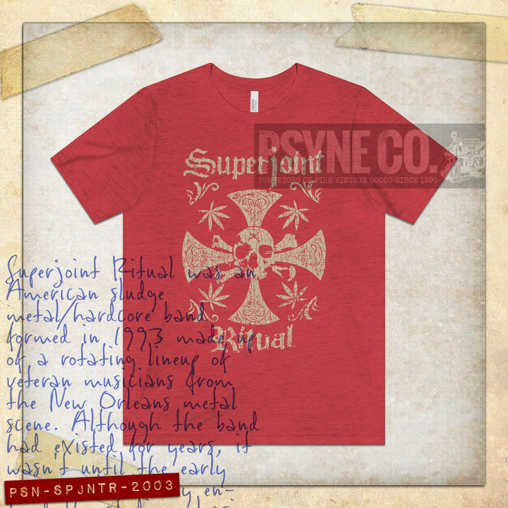 Superjoint Ritual Lethal Dose of American Touring 2003 F/B Vintage Men’s T-Shirt