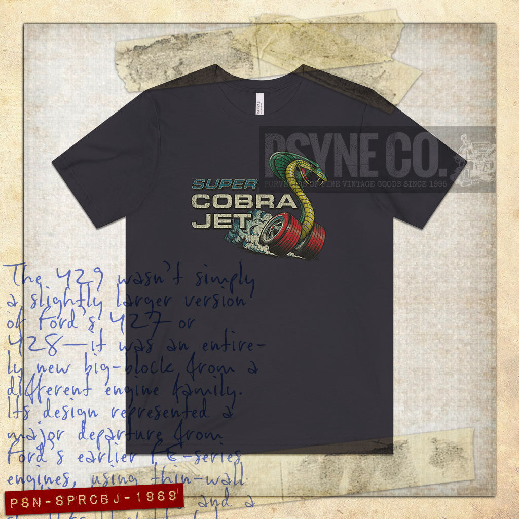 Super Cobra Jet 1969 Vintage Men's T-Shirt