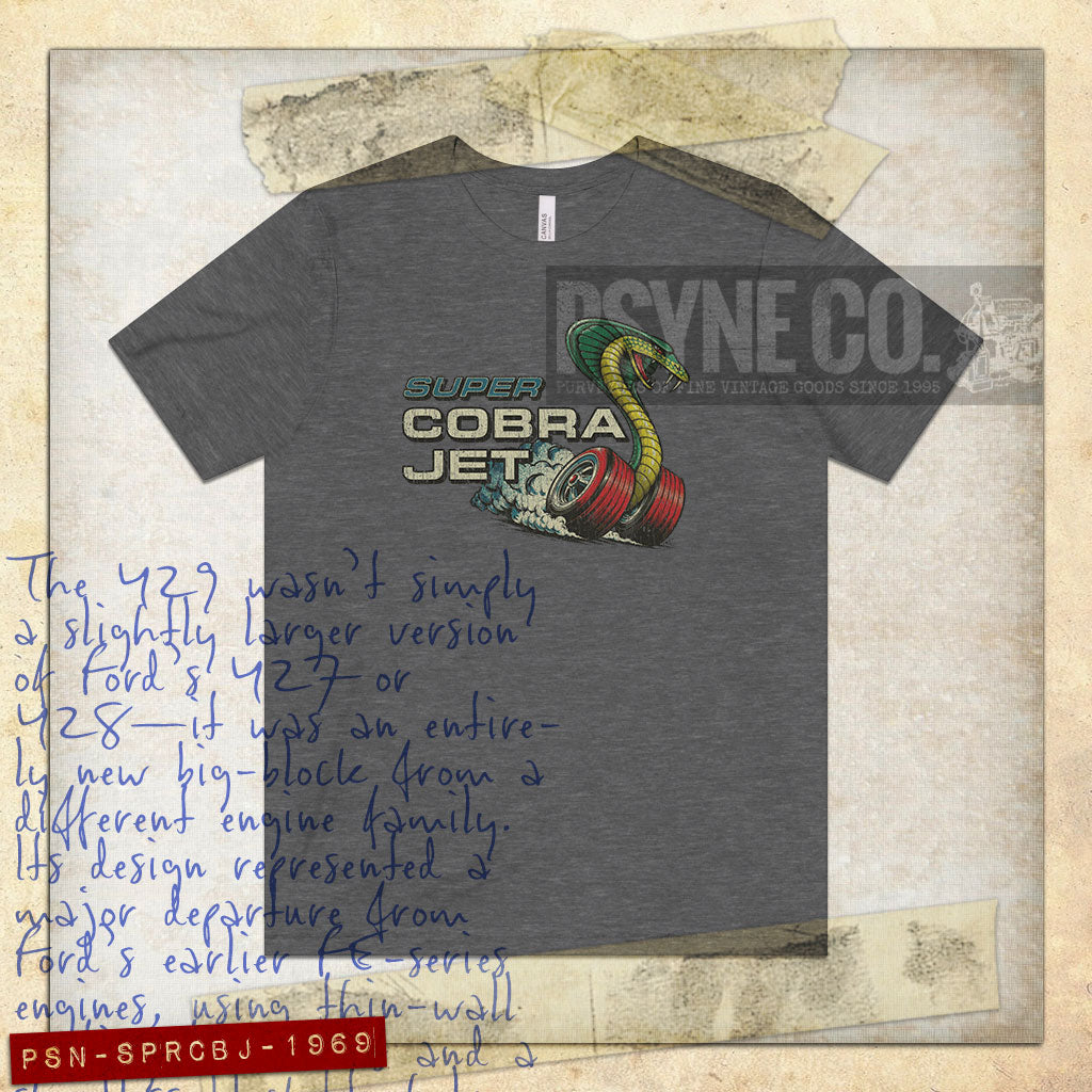 Super Cobra Jet 1969 Vintage Men's T-Shirt
