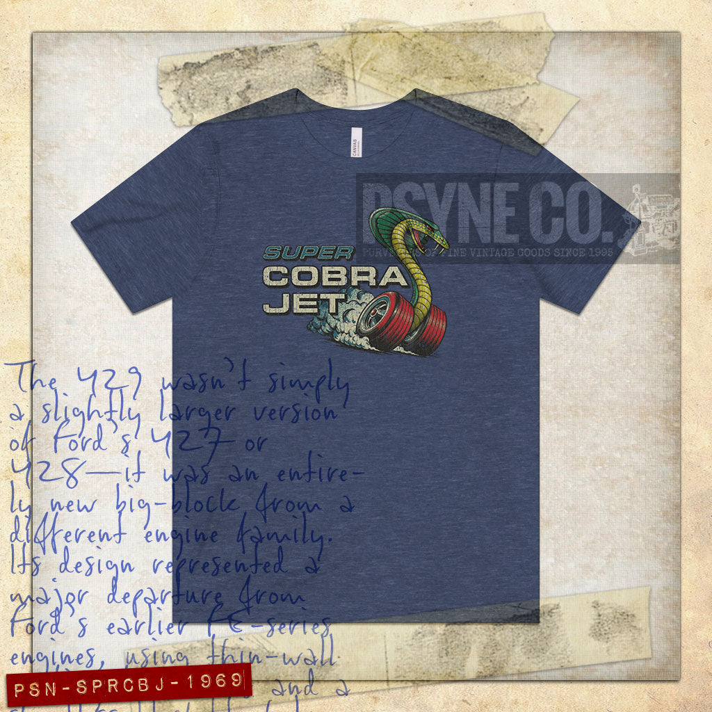 Super Cobra Jet 1969 Vintage Men's T-Shirt