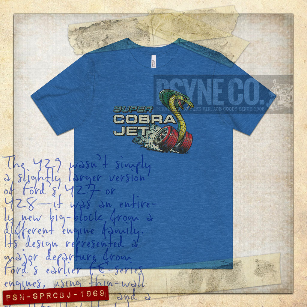 Super Cobra Jet 1969 Vintage Men's T-Shirt