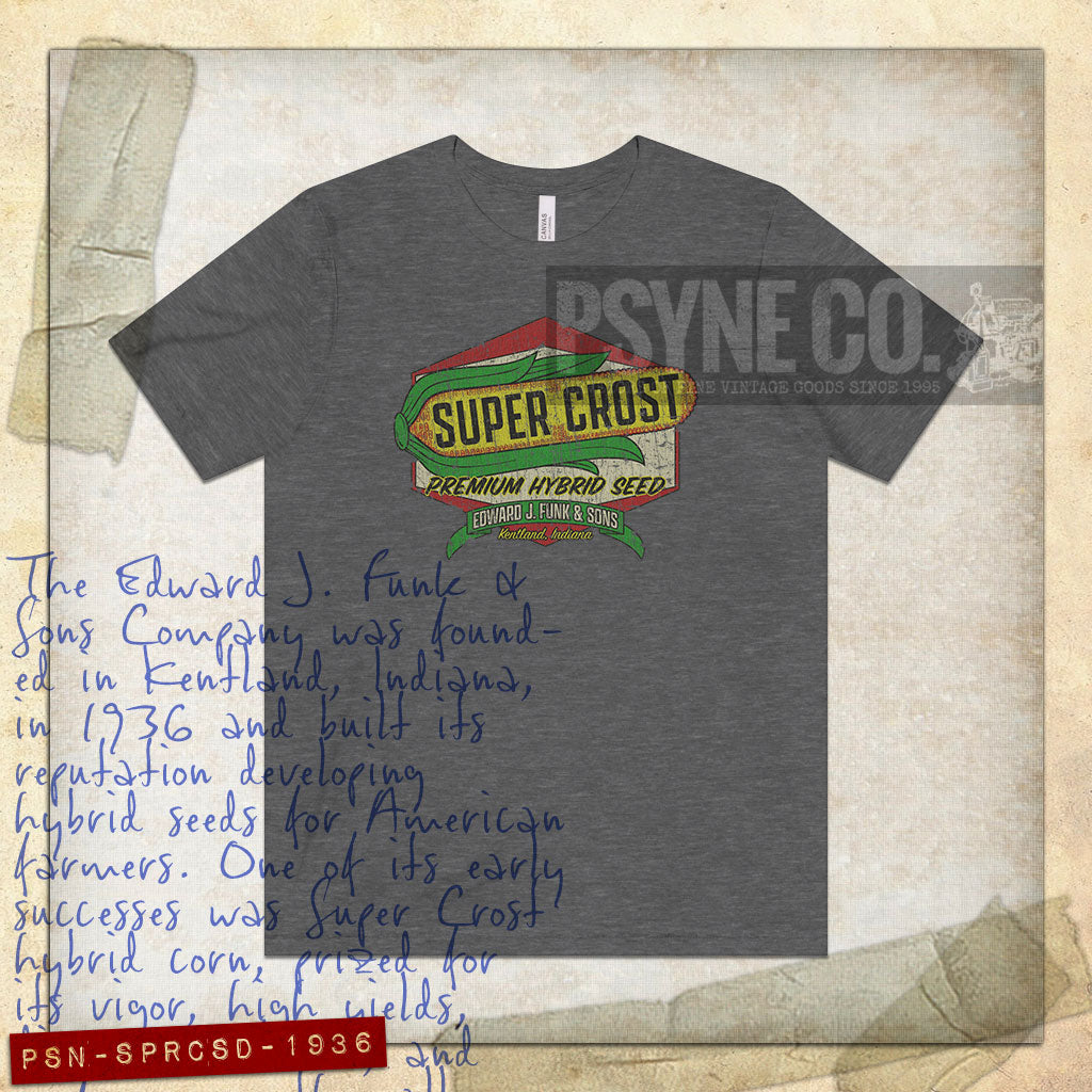 Super Crost Seeds 1936 Vintage Men's T-Shirt