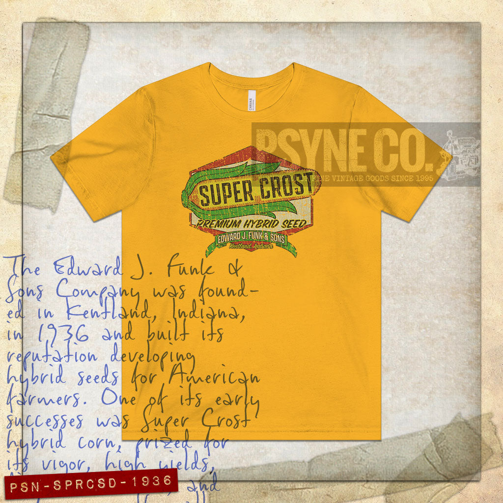 Super Crost Seeds 1936 Vintage Men's T-Shirt