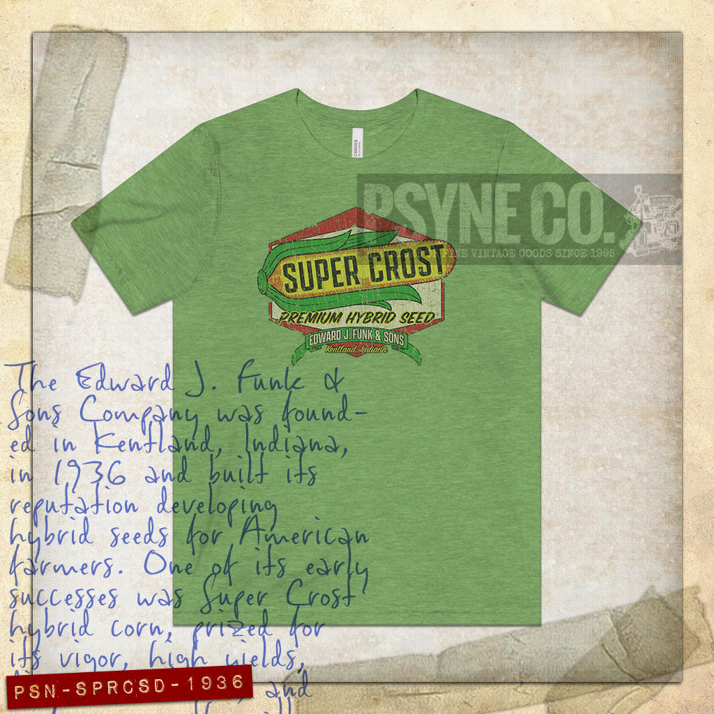 Super Crost Seeds 1936 Vintage Men's T-Shirt