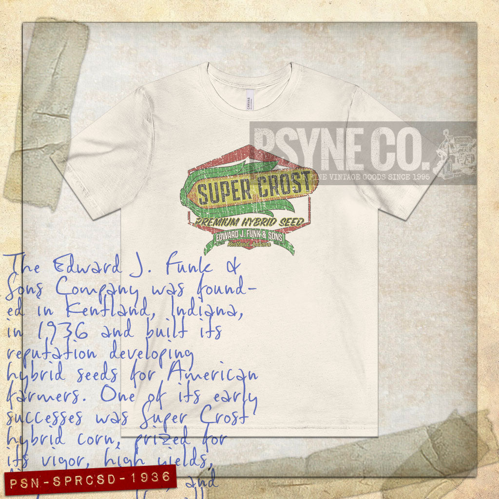 Super Crost Seeds 1936 Vintage Men's T-Shirt