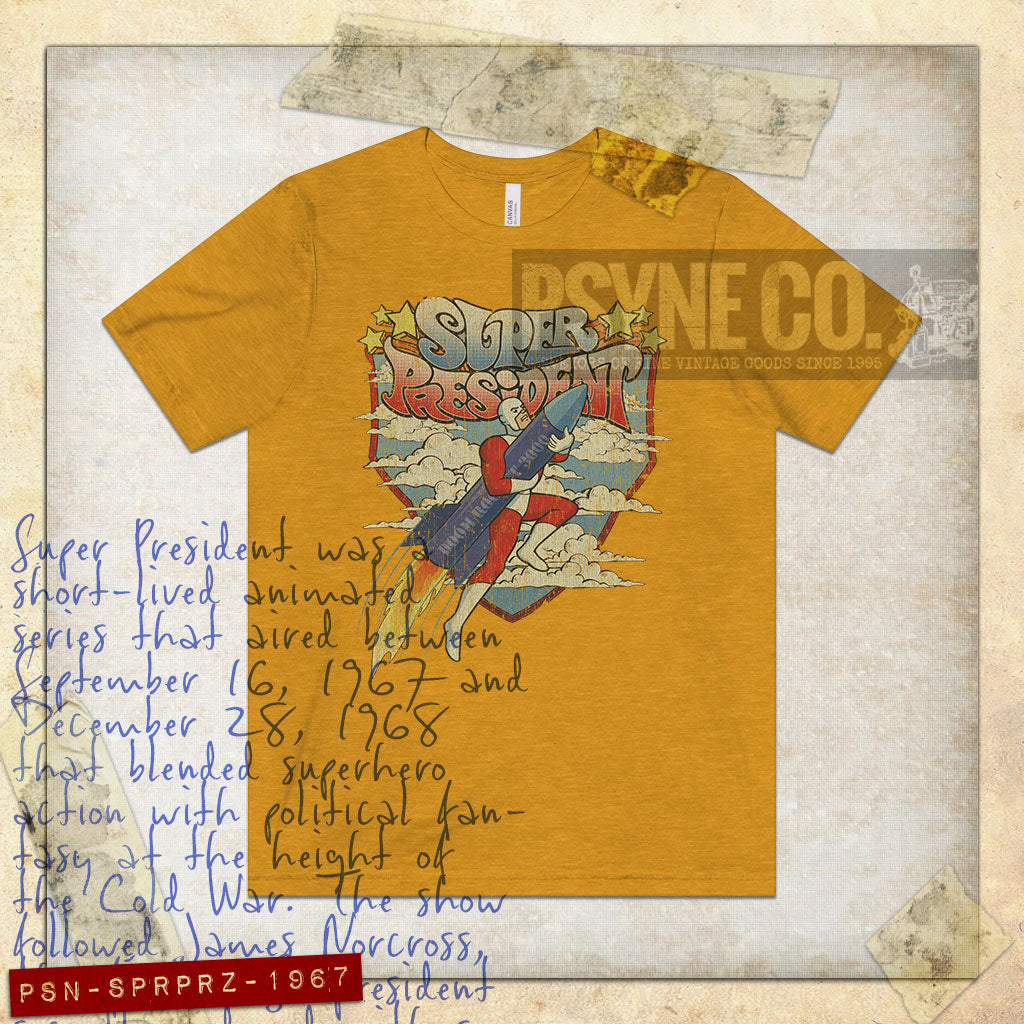 Super President 1967 Vintage Men's T-Shirt