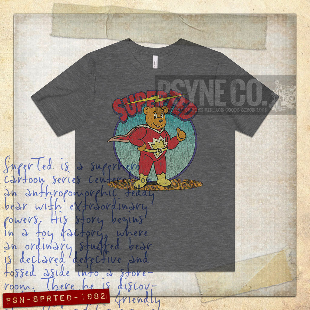 SuperTed 1982 Vintage Men's T-Shirt