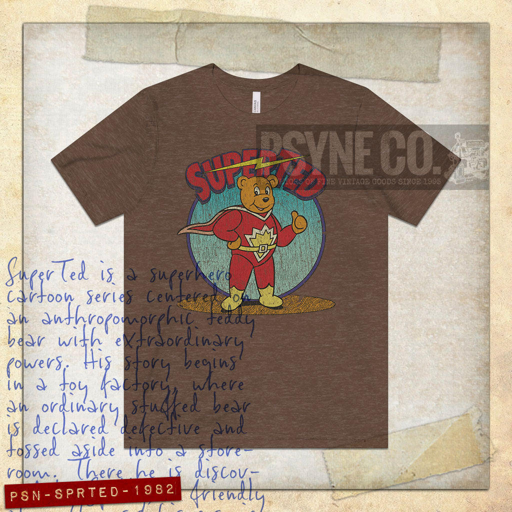 SuperTed 1982 Vintage Men's T-Shirt