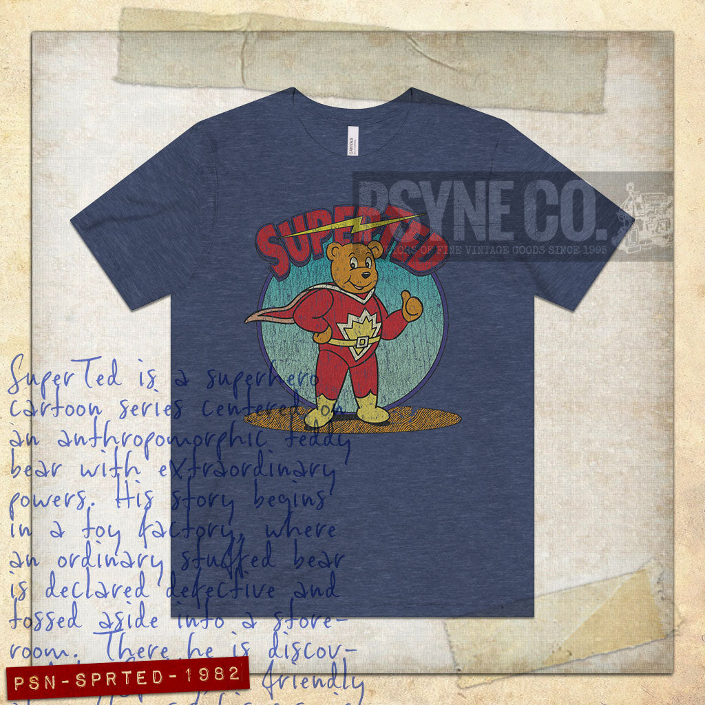 SuperTed 1982 Vintage Men's T-Shirt