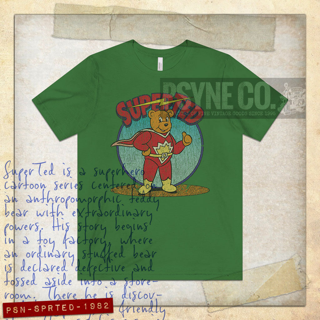 SuperTed 1982 Vintage Men's T-Shirt